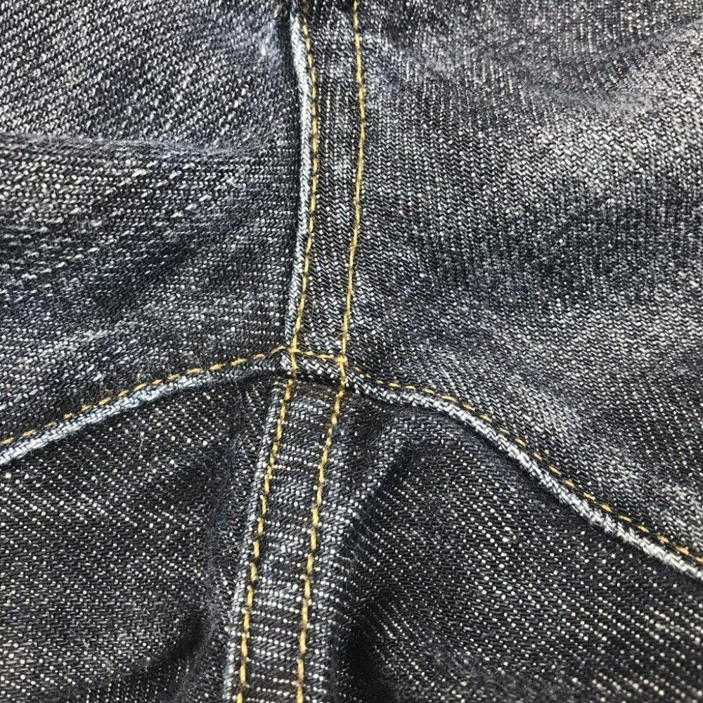 7 For All Mankind Mens RELAXED Jeans Dark Wash Button-Fly Straight Leg 31 - Picture 9 of 13